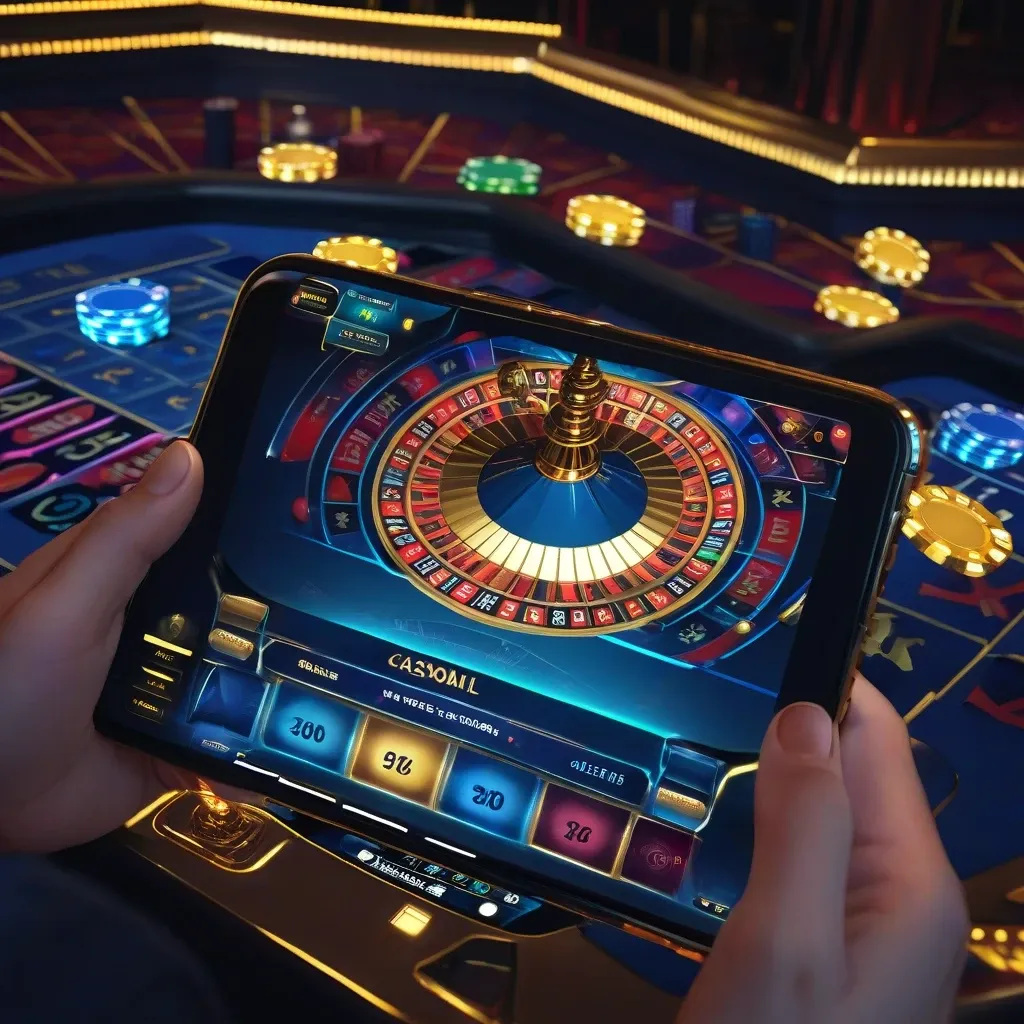 Mobile Casino Interface